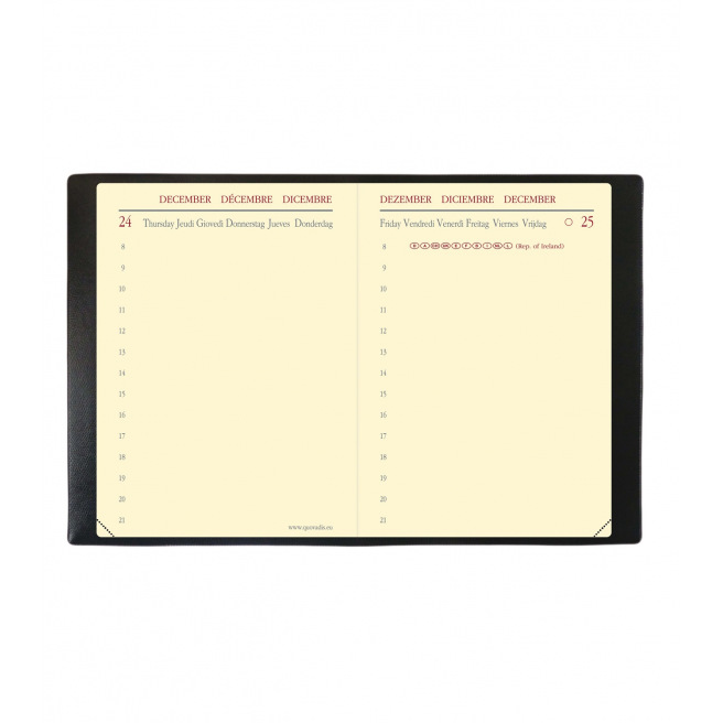 Agenda Quo Vadis MINIDAY - 7 x 10 cm - 1 jour par page