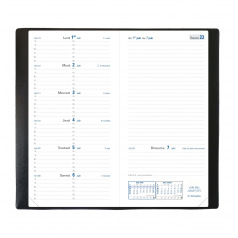 Agenda Quo Vadis ITALNOTE B - 8,8 x 17 cm - 1 week per pagina + notities