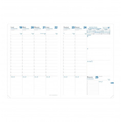 Agenda Quo Vadis CONSUL - 21 x 29,7 cm - 1 week over 2 pagina's