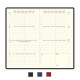 Agenda Exacompta EUROTIME 16 - 8,5 x 16 cm - 1 semaine sur 2 pages