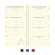 Agenda Exacompta EUROTIME 16S - 9 x 16 cm - 1 semaine sur 2 pages