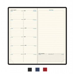 Agenda Exacompta ESPACE 17 - 9 x 17,5 cm - 1 week over 2 pagina's met notities