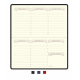 Agenda Exacompta temporel 16 - 8,5 x 16 cm - 1 semaine sur 2 pages