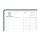 Agenda Exacompta RAISIN - 16,5 x 24,5 cm - 1 jour par page