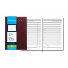 Agenda Ryam EFFICIËNTIE - 13,5 x 21 cm - 1 dag per pagina
