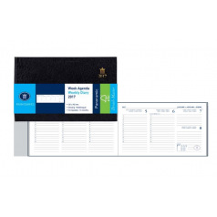 Agenda Ryam PANORAMIC - 15 x 9 cm - 1 week op 2 pagina's