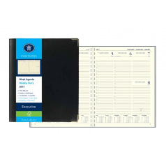 Agenda Ryam EXECUTIVE - 17 x 22 cm - 1 week over 2 pagina's