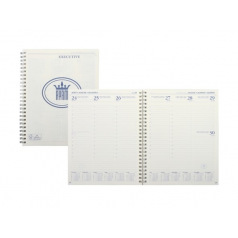 Agenda Ryam EXECUTIVE - 17 x 22 cm - 1 week over 2 pagina's