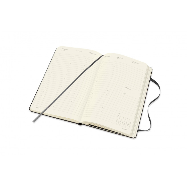 Agenda Moleskine PRO COLLECTION - 1 week op 2 pagina's