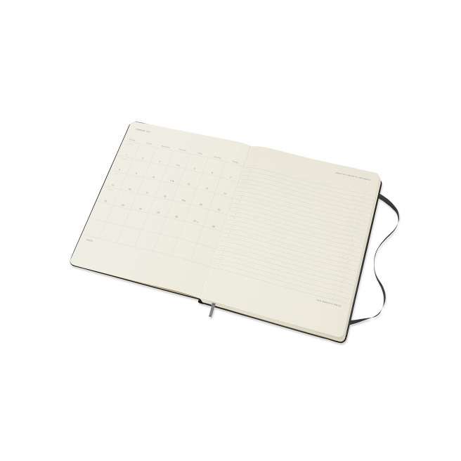 Agenda Moleskine PRO COLLECTION - 1 week op 2 pagina's