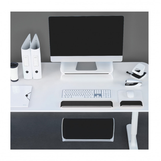 Tapis de souris repose-poignet ergonomique Leitz ERGO WOW