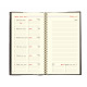 Agenda Oberthur SEMAINIER 17S - 10 x 17 cm - 1 semaine par pages + notes