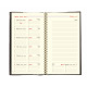 Agenda Oberthur WEEKLY 17S - 10 x 17 cm - 1 week per pagina's + notities