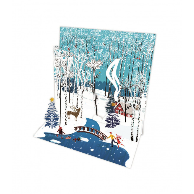Carte de Noël Pictura 3D Carte de Noël Pictura 3D
