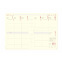 Oberthur hervulbare planner - 1 week op 2 pagina's - verticale raster