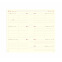 Herlaadbare planner Oberthur - 1 week op 2 pagina's - horizontaal rooster