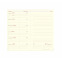 Recharge organiser Oberthur - 1 semaine par page + notes - FORMAT 17 - 10 x 17 cm