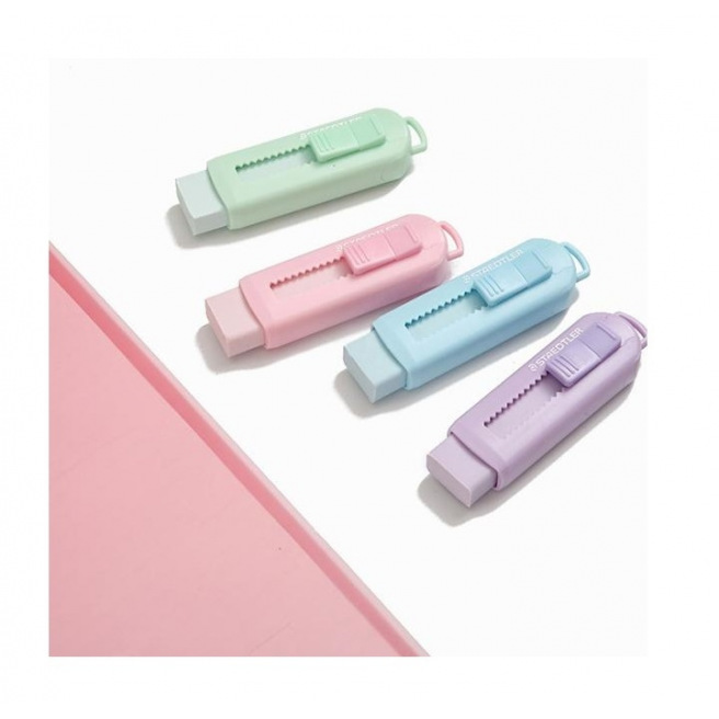 Gomme Staedtler avec porte-gomme Gomme Staedtler avec porte-gomme