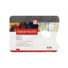 Afscheurbare papieren palet TALENS - 22 x 30 cm