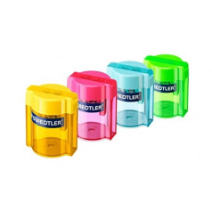 Staedtler SUPER JUMBO puntenslijper met reservoir - 2 gaten Staedtler SUPER JUMBO puntenslijper met reservoir - 2 gaten