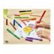 BIC KIDS VISACOLOR XL kleurstiften - doos van 12