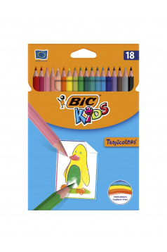 Crayons de couleur BIC KIDS TROPICOLORS 2