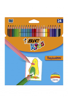 Crayons de couleur BIC KIDS TROPICOLORS 2