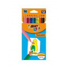 Bic Kids TROPICOLORS 2 kleurpotloden Bic Kids TROPICOLORS 2 kleurpotloden