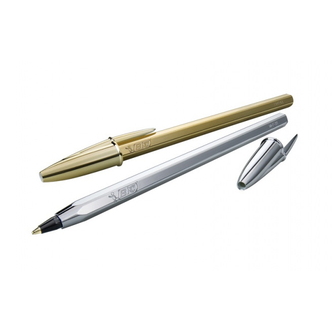 BIC CRISTAL SHINE balpen - medium punt BIC CRISTAL SHINE balpen - medium punt