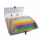 Exacompta AQUAREL accordeon sorteerkoffer - 18 compartimenten