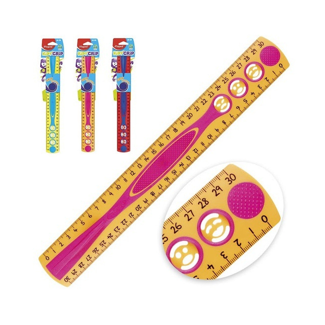 Latte en plastique Maped KIDY'GRIP  Latte en plastique Maped KIDY'GRIP