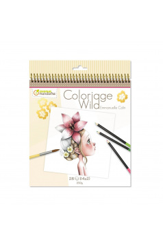 Carnet de coloriage Avenue Mandarine WILD