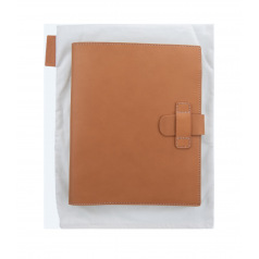 MVA-Pochette en Cuir pour Homme, Porte-Documents A4, Porte-Cartes,  Portefeuille de Rangement, 8704