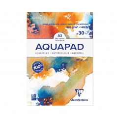 Clairefontaine GOLDLINE AQUAPAD aquarelpapier 300 g Clairefontaine GOLDLINE AQUAPAD aquarelpapier 300 g