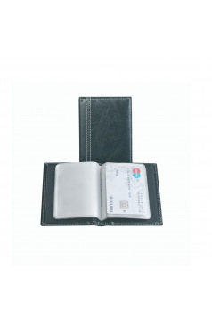 Porte-cartes Brepols en simili cuir - 40 cartes