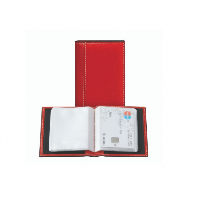 Porte-cartes Brepols en simili cuir - 40 cartes Porte-cartes Brepols en simili cuir - 40 cartes