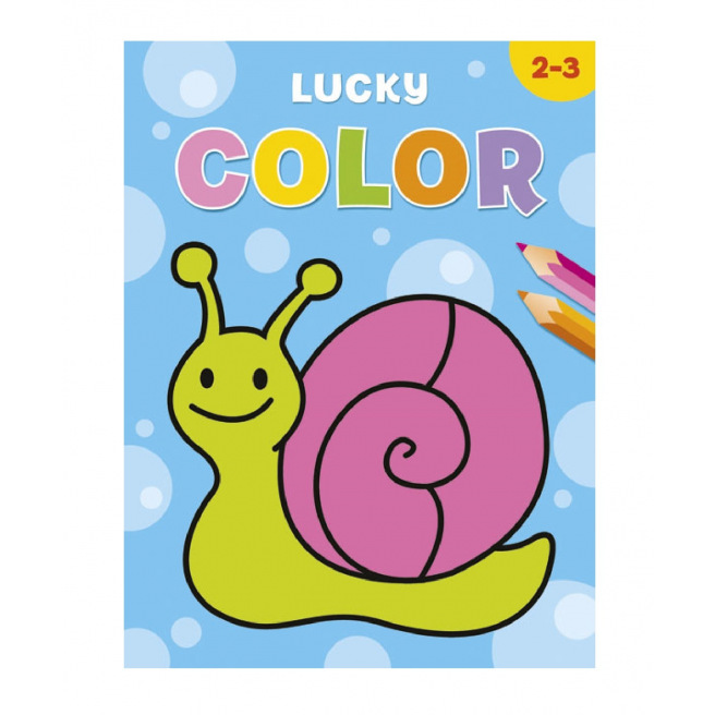 Livre à colorier lucky color