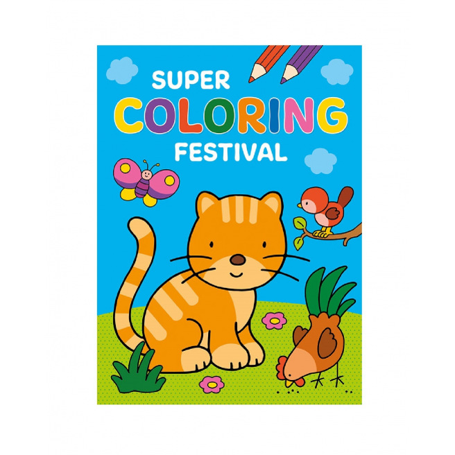 Super Coloring Festival Kleurboek
