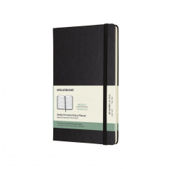 Moleskine Agenda 18 MAANDEN - Groot 13 x 21 cm - 1 week op 2 pagina's