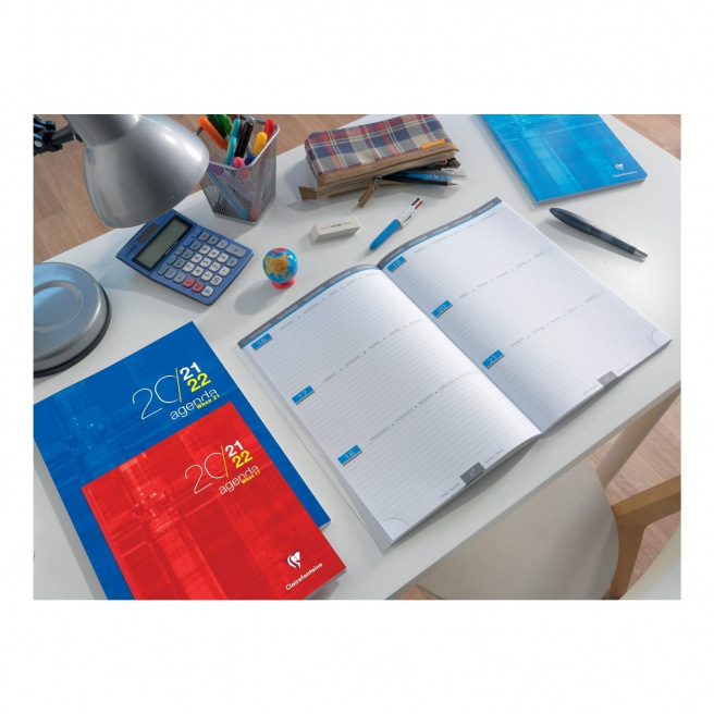 Clairefontaine WHEN 17 schoolagenda - 16 x 22 cm - 2 dagen per pagina