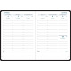 Exacompta SAS 13 Schoolagenda - 9 x 13 cm - 1 week op 2 pagina's