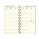 Agenda scolaire Exacompta SAD 16S - 16 MOIS - 9 x 16 cm - 1 semaine sur 2 pages