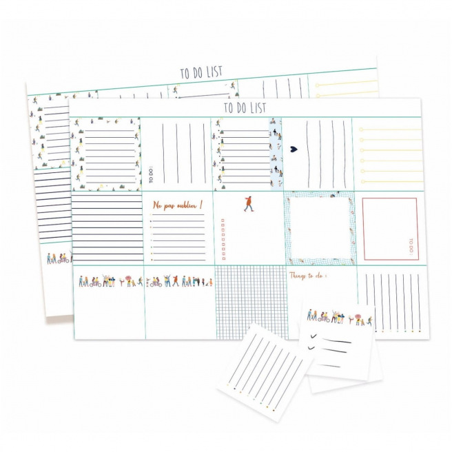 Quo Vadis "DE LA TRIBU" schoolagenda - maandelijks voor 16 maanden - 32 x 30 cm