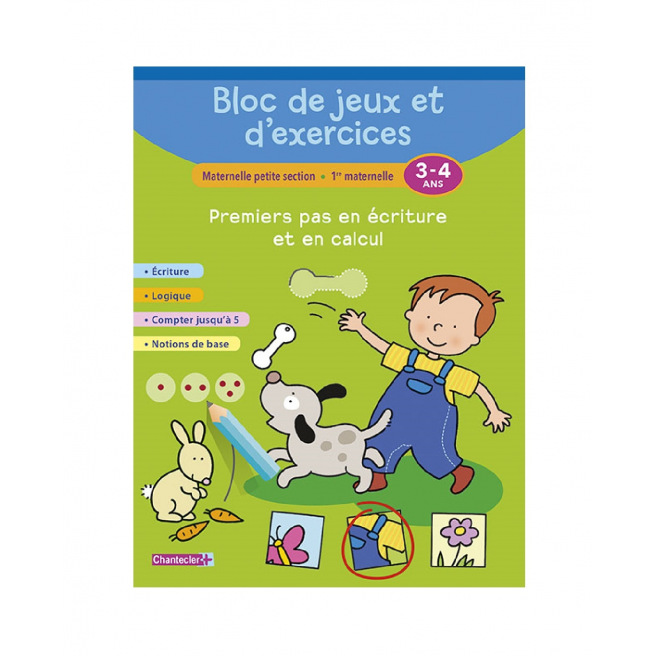 Bloc de jeux et d'exercices Bloc de jeux et d'exercices