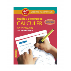 Bloc de feuilles d'exercices pour les 6 - 7 ans (1ère primaire)  Bloc de feuilles d'exercices pour les 6 - 7 ans (1ère primaire)