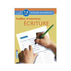 Bloc de feuilles d'exercices pour les 7 - 8 ans  Bloc de feuilles d'exercices pour les 7 - 8 ans