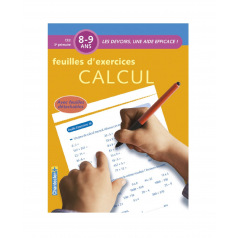 Werkbladenblok voor 8 - 9 jaar (3e basisschool)