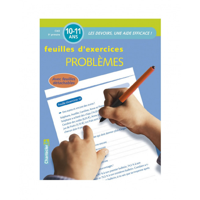 Bloc de feuilles d'exercices pour les 10 - 11 ans (5e primaire) Bloc de feuilles d'exercices pour les 10 - 11 ans (5e primaire)
