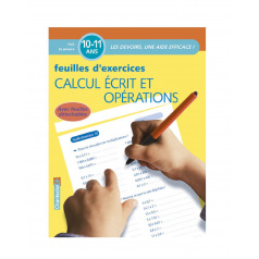 Werkbladenblok voor 10 - 11 jarigen (5e basisschool)