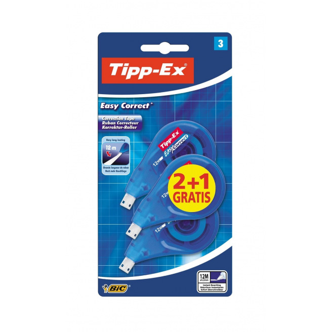Correcteur TIPP-EX EASY CORRECT Correcteur TIPP-EX EASY CORRECT